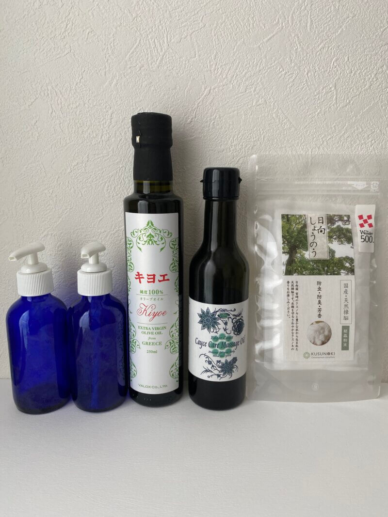 樟脳オイルの材料