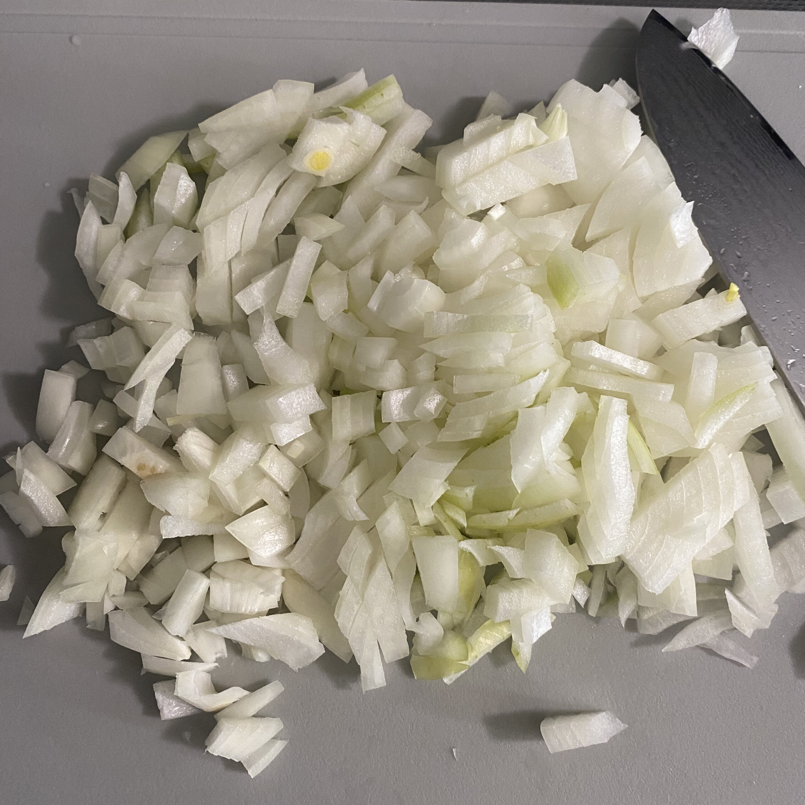 刻んだ玉ねぎ