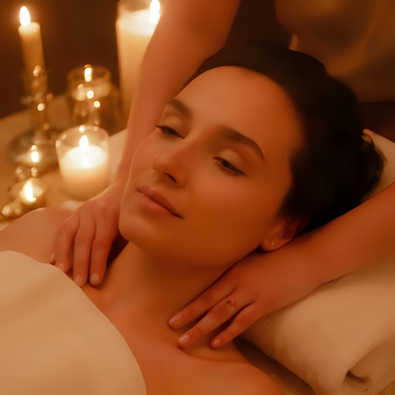 オイルマッサージ